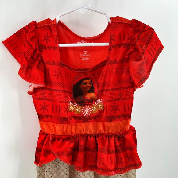 Moana Play Nightdress Size 6 - Picture 2 of 10